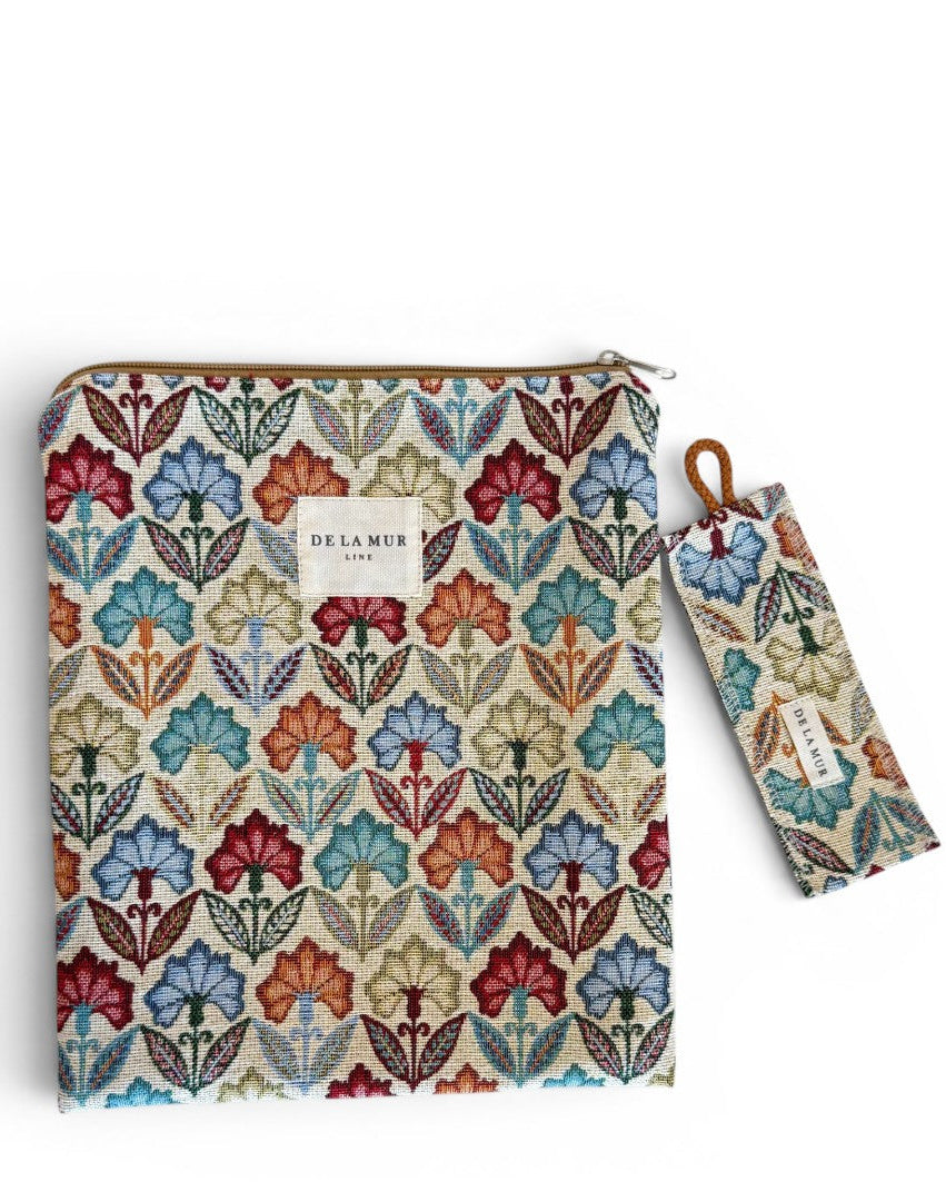 Funda Libro Flora + Punto Libro Regalo