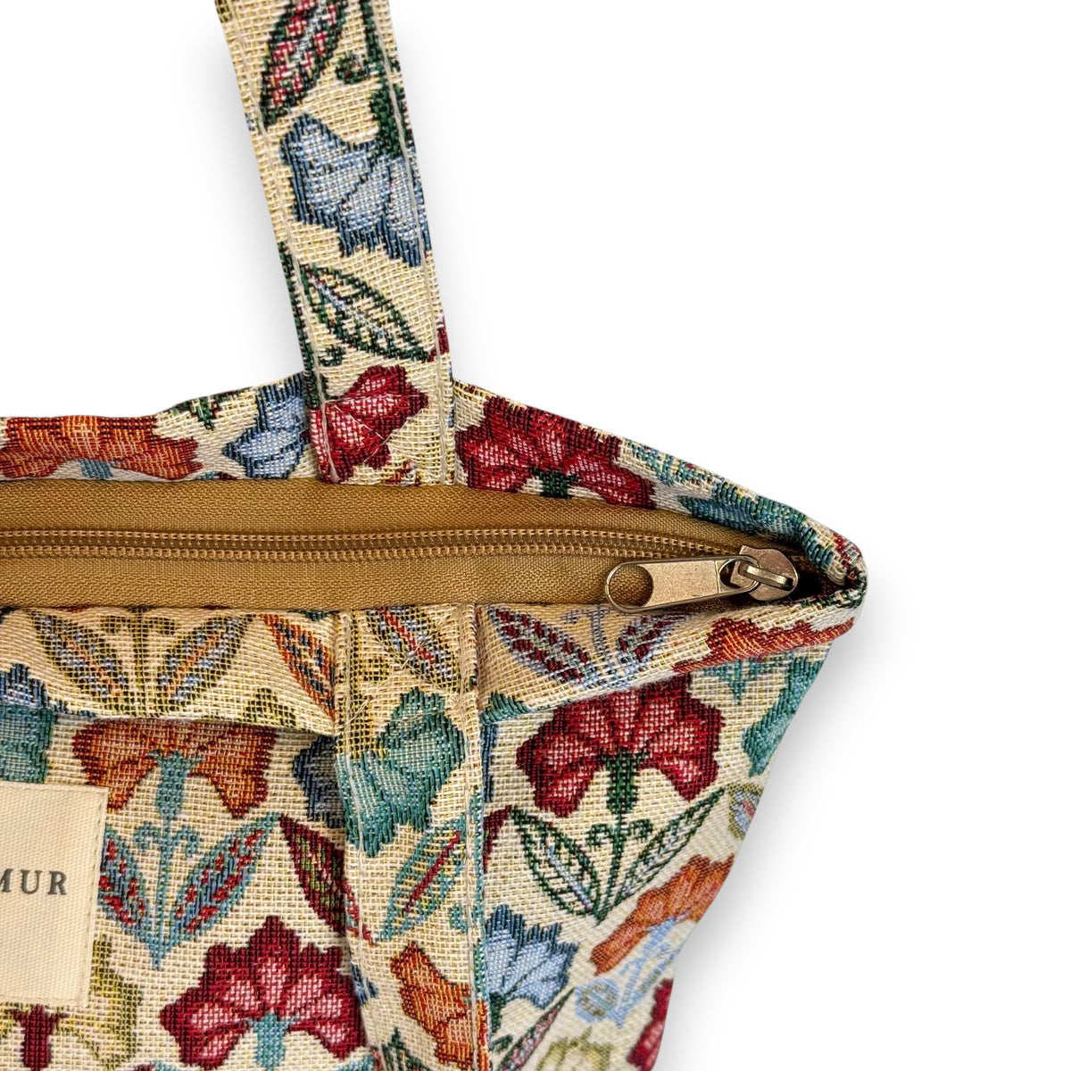 Bolsa Pequeña Cremallera Flora