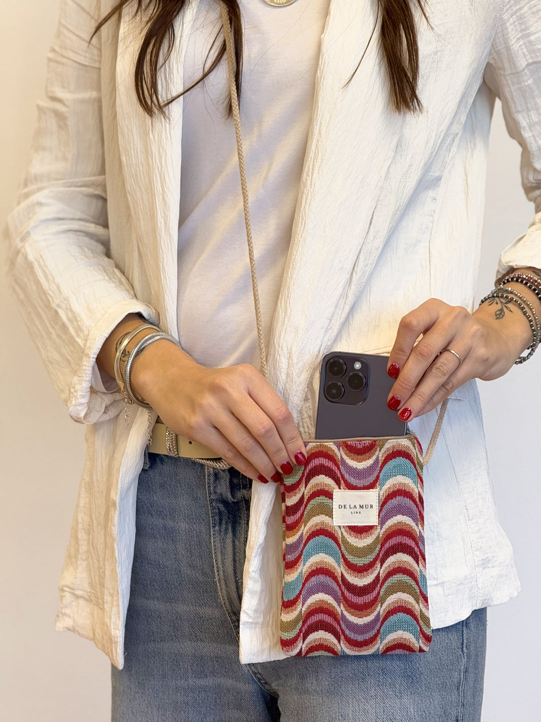 Kleine Handytasche Queen