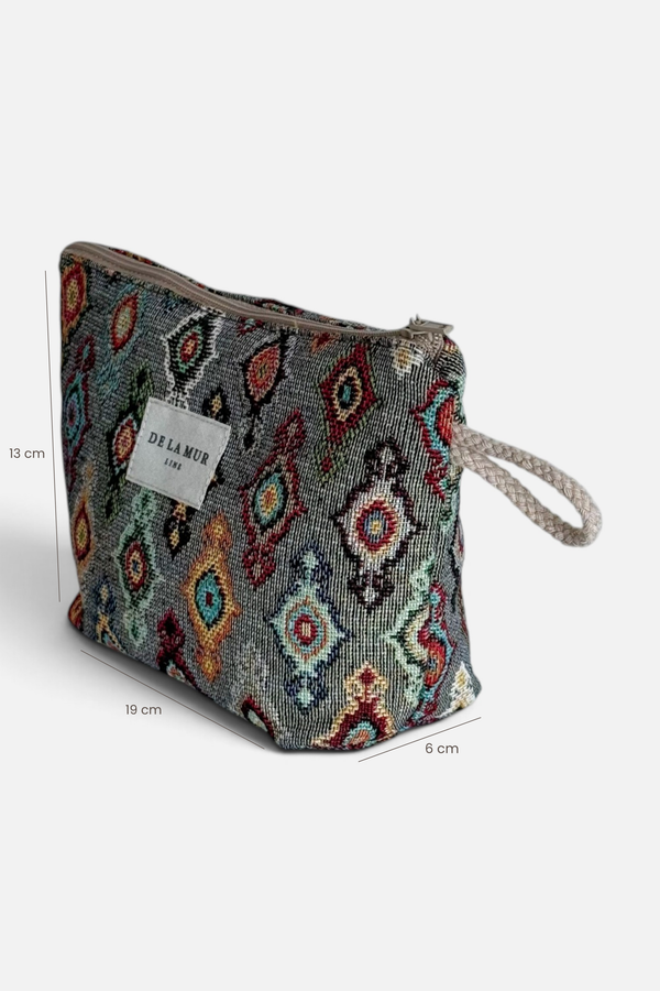 Small Wheat Toiletry Bag