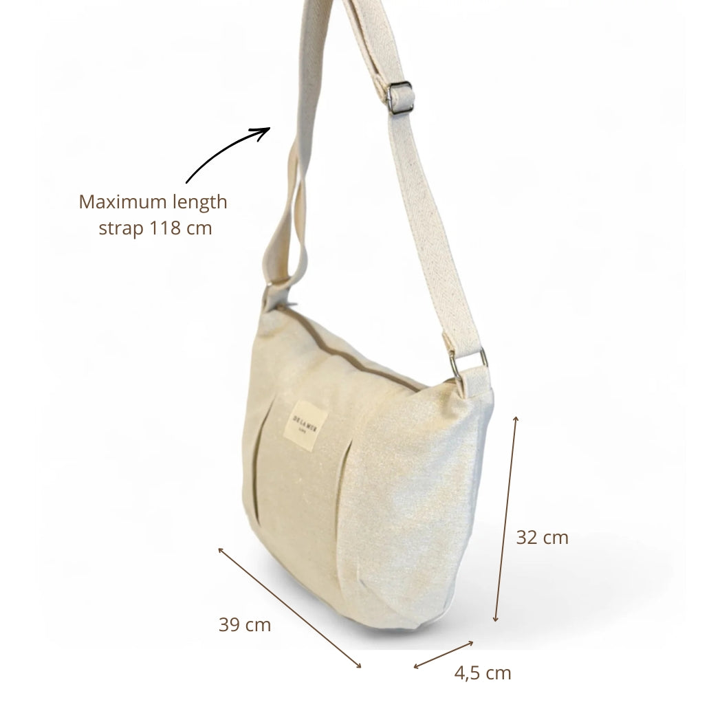 Bolso Frunces Oro