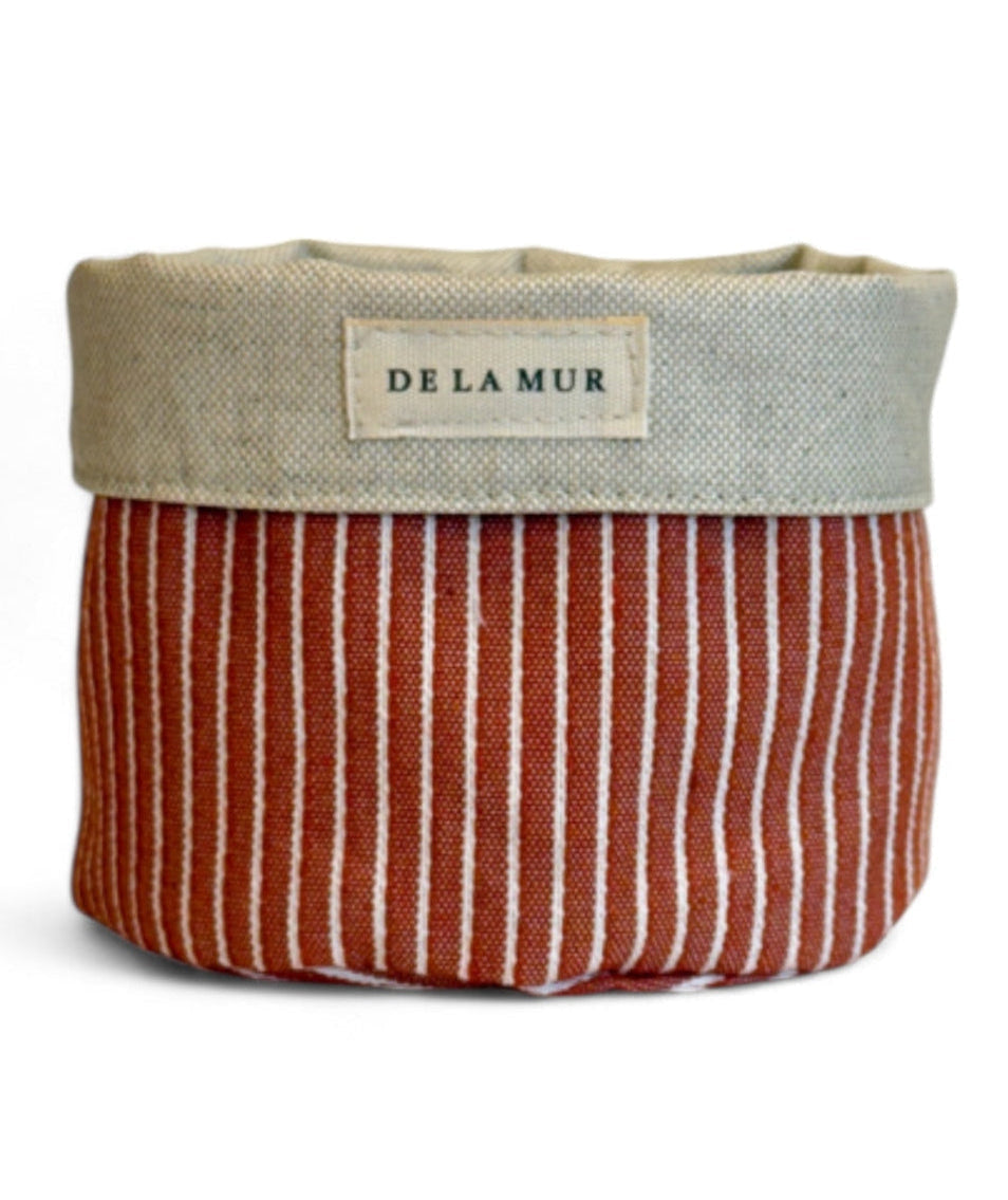 Small Blue Lineas Basket