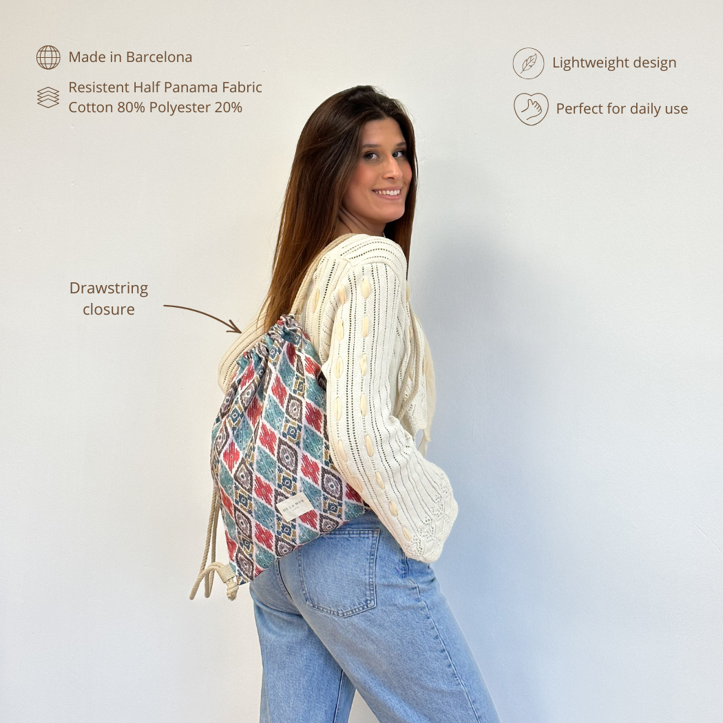Mochila Cuerdas Mina