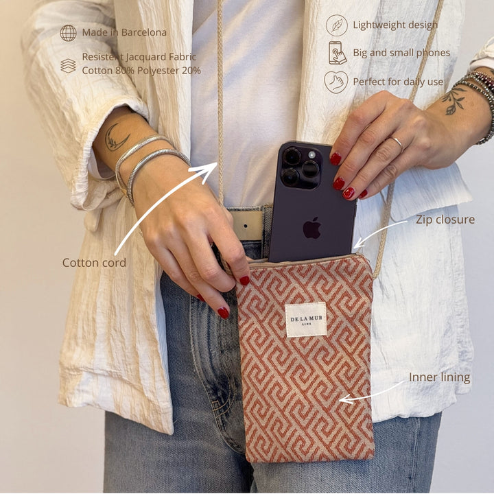 Bolsito Porta Móvil Grec