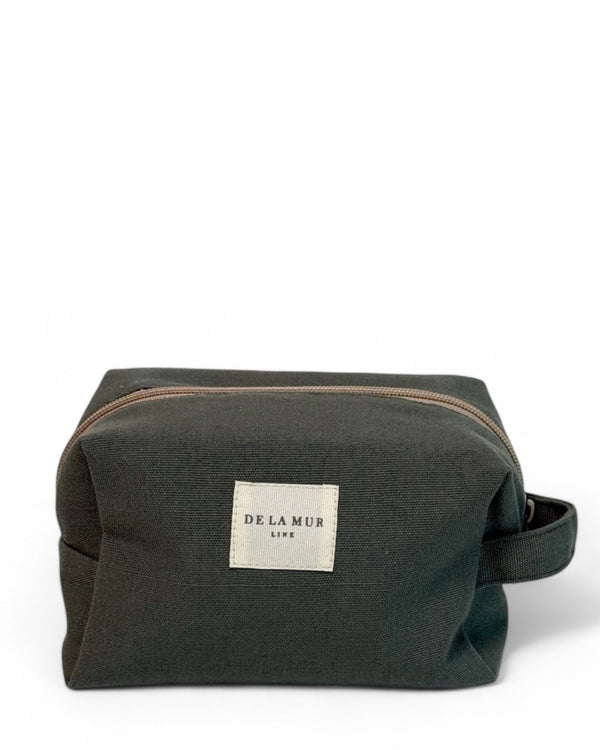 Medium size Khaki Toiletry Bag