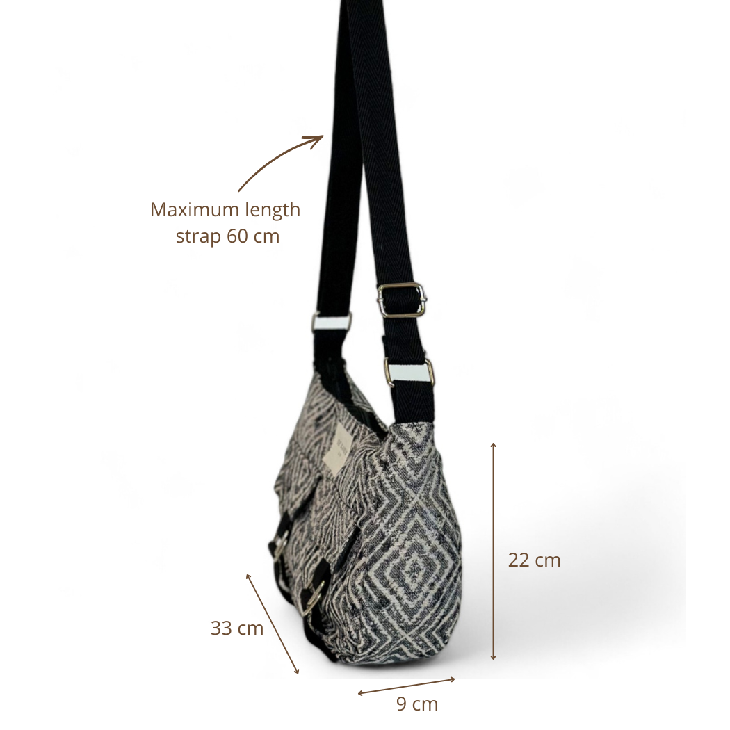 Sac à poches à rabat Ria