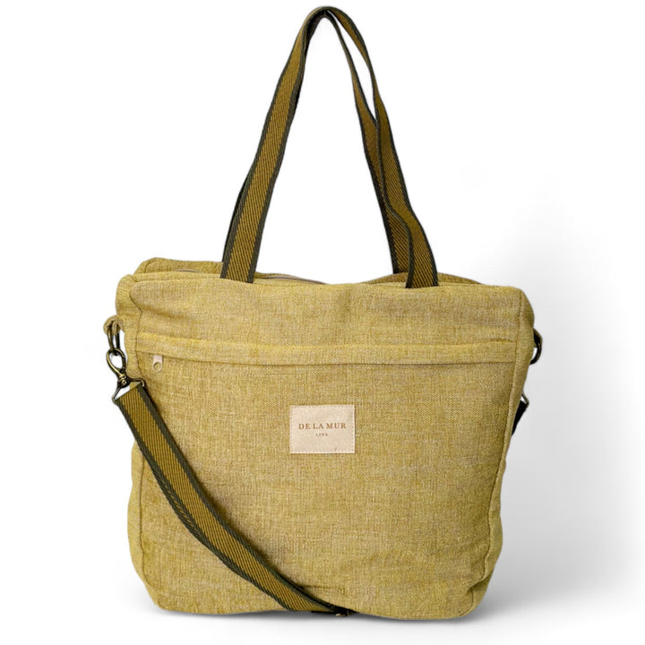 Große Handtasche Ocre