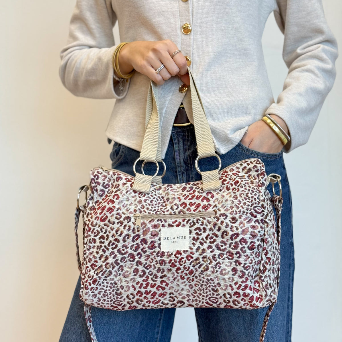 Bolso Mediano Talco