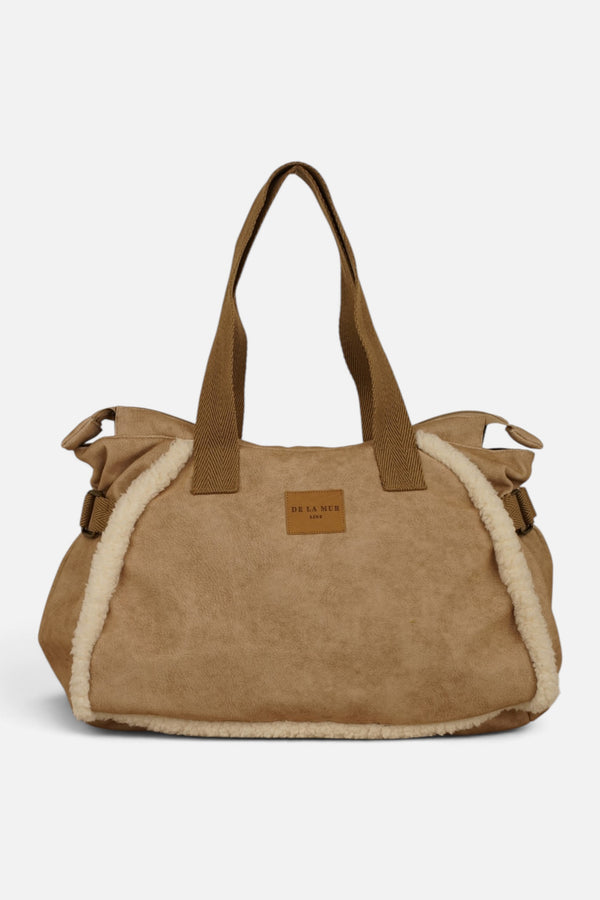 Bolso Grande Doble Faz Cipria