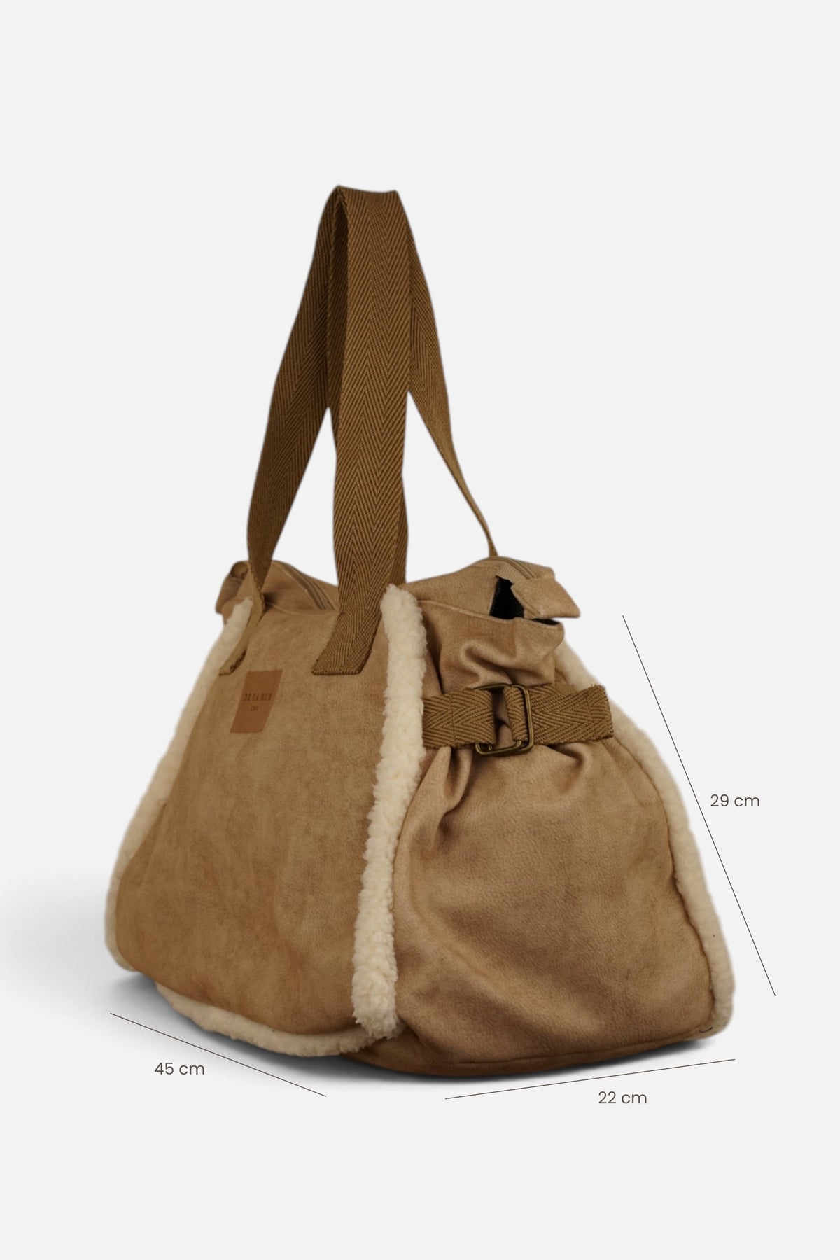 Cipria Large Double-Sided Handbag