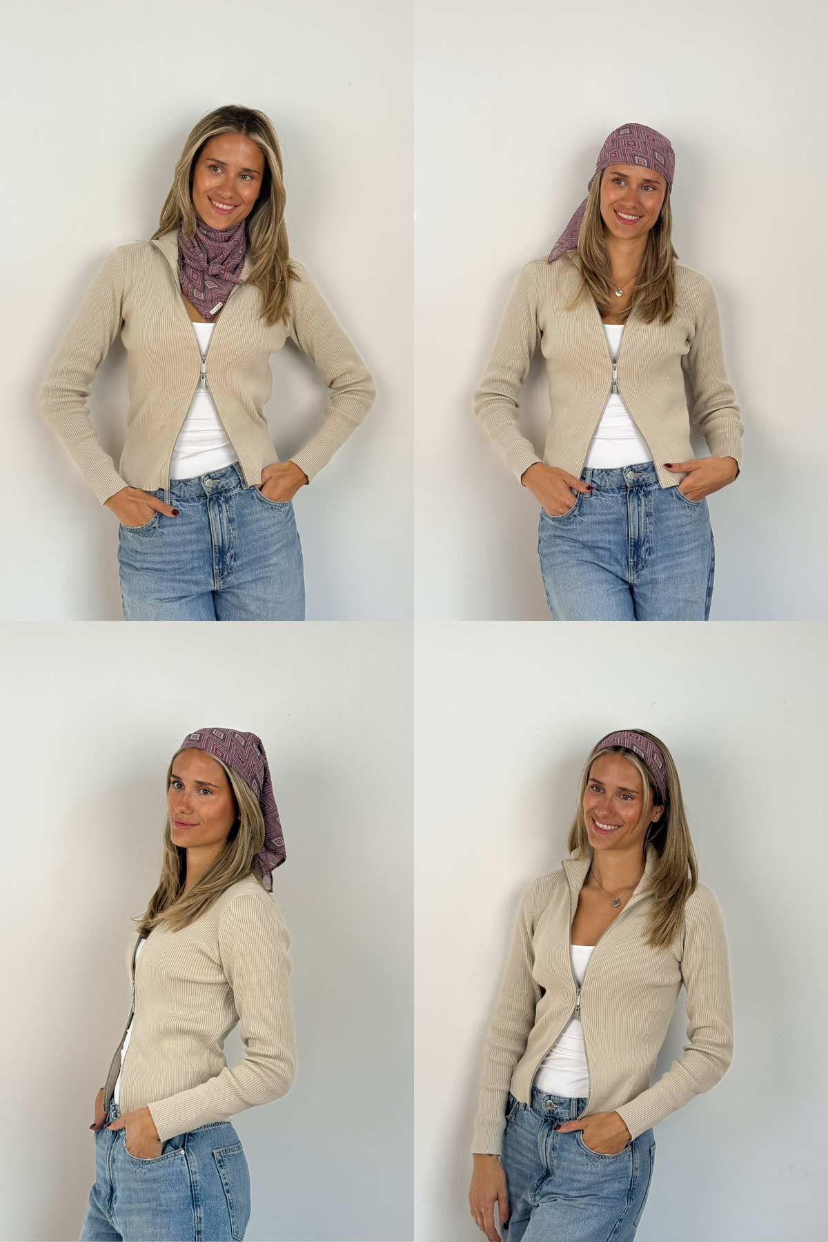 Foulard multiposition Nana