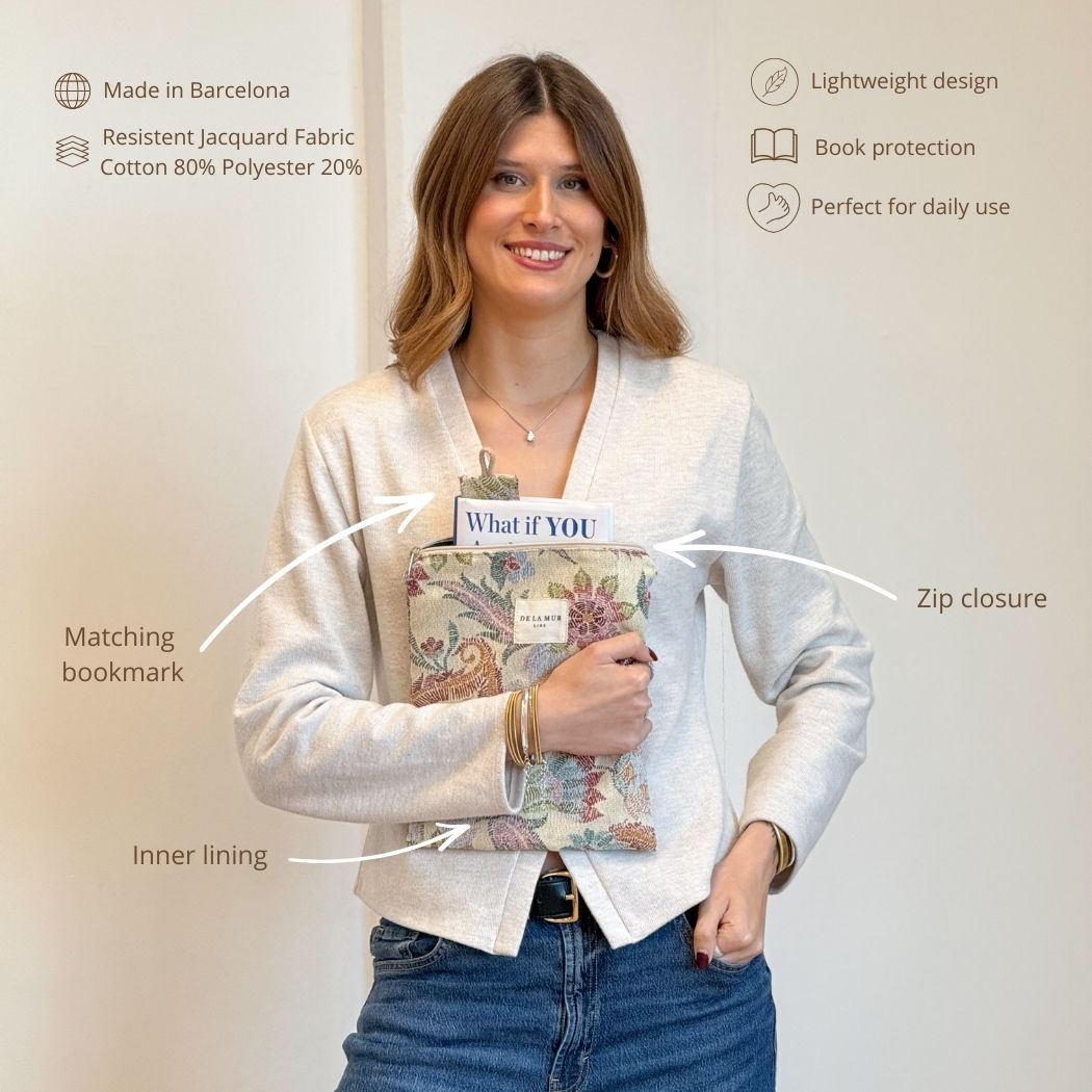 Funda Libro Color + Punto Libro Regalo