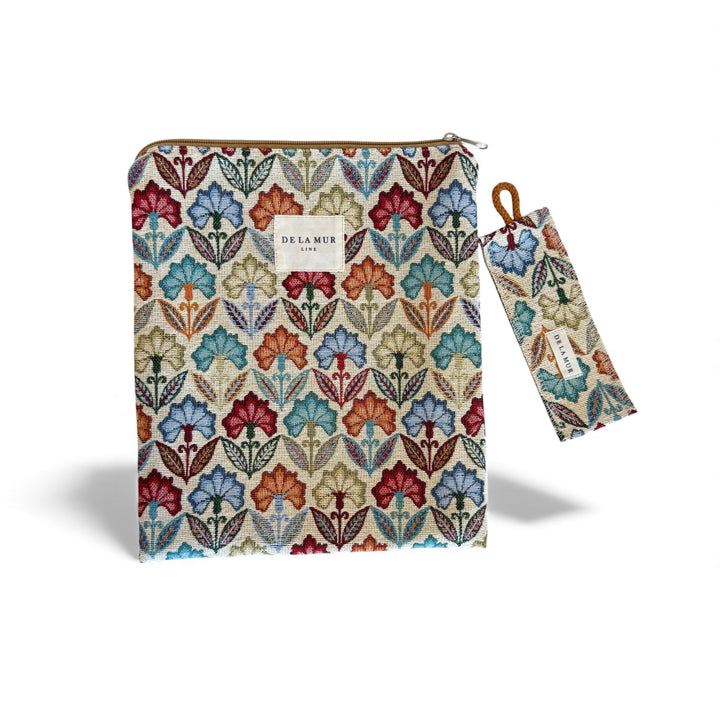 Funda Libro Flora + Punto Libro Regalo