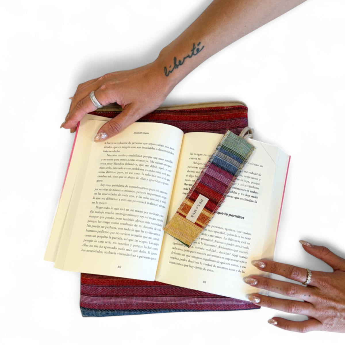 Funda Libro Mex + Punto Libro Regalo