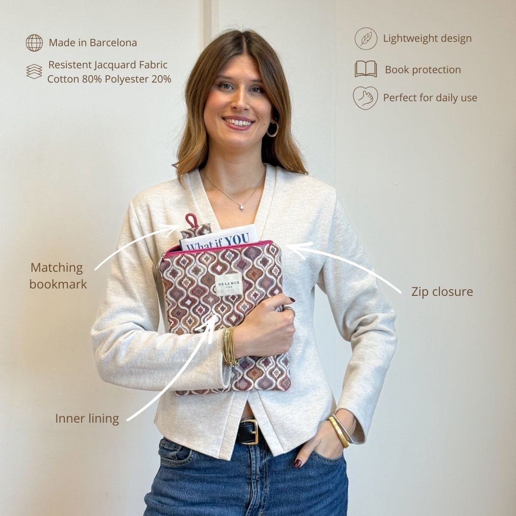 Funda Libro Onda + Punto Libro Regalo