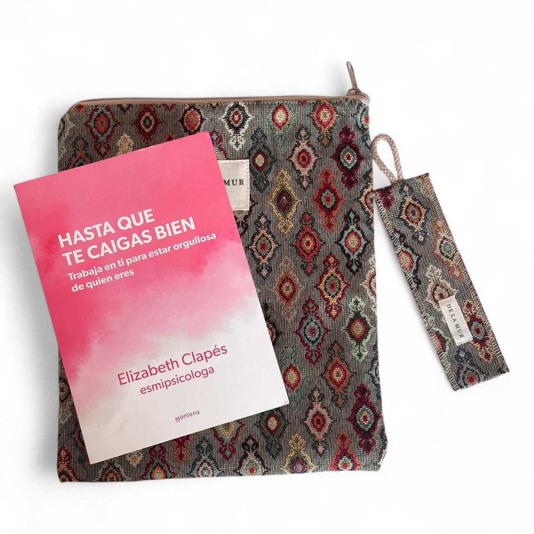 Funda Libro Trigo + Punto Libro Regalo