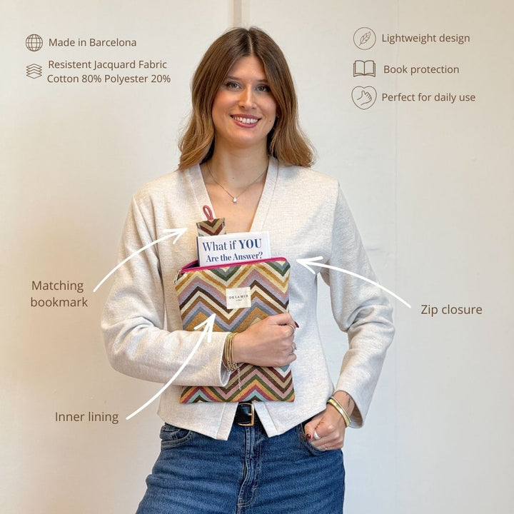 Funda Libro Zaga + Punto Libro Regalo