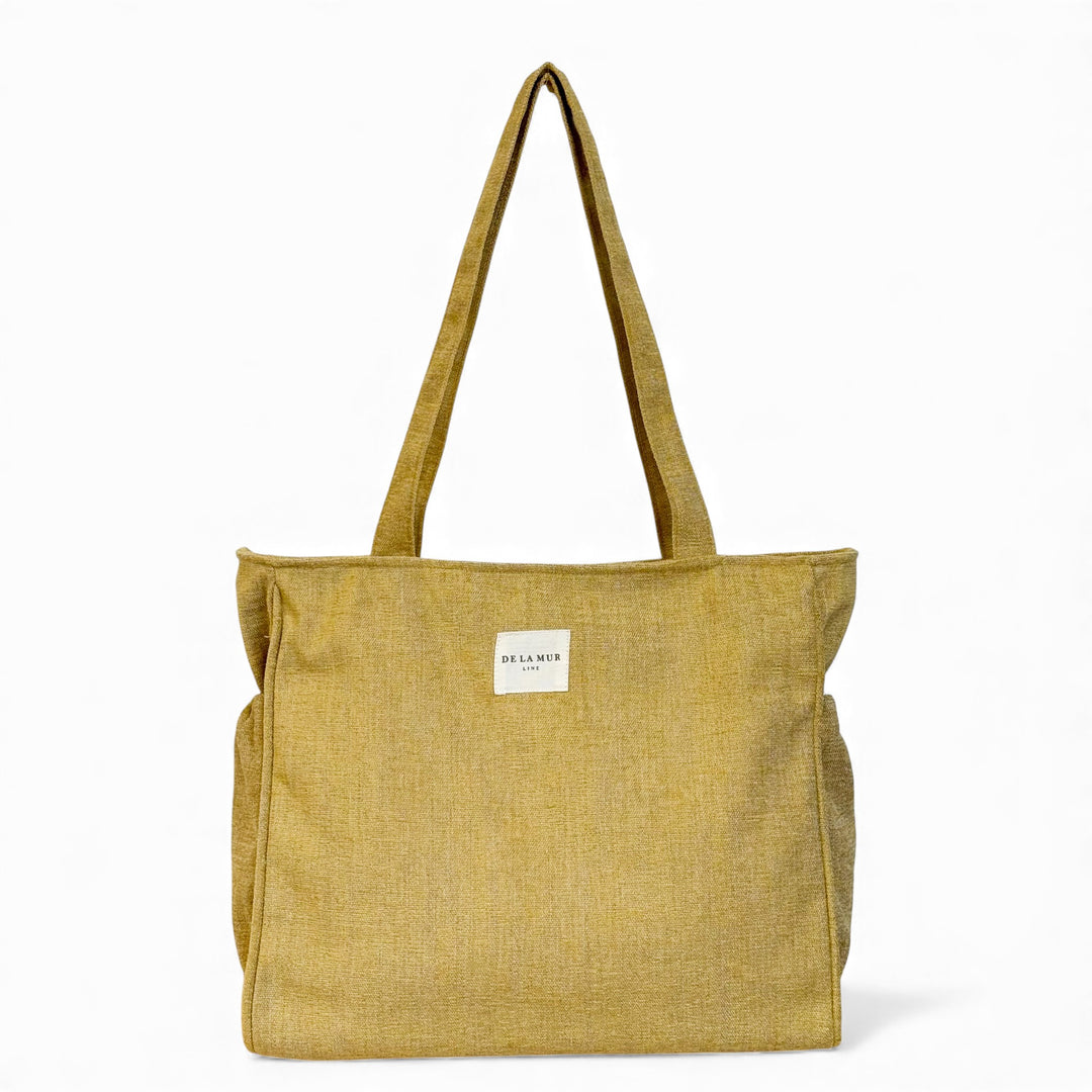 Bolsa Cremallera Ocre