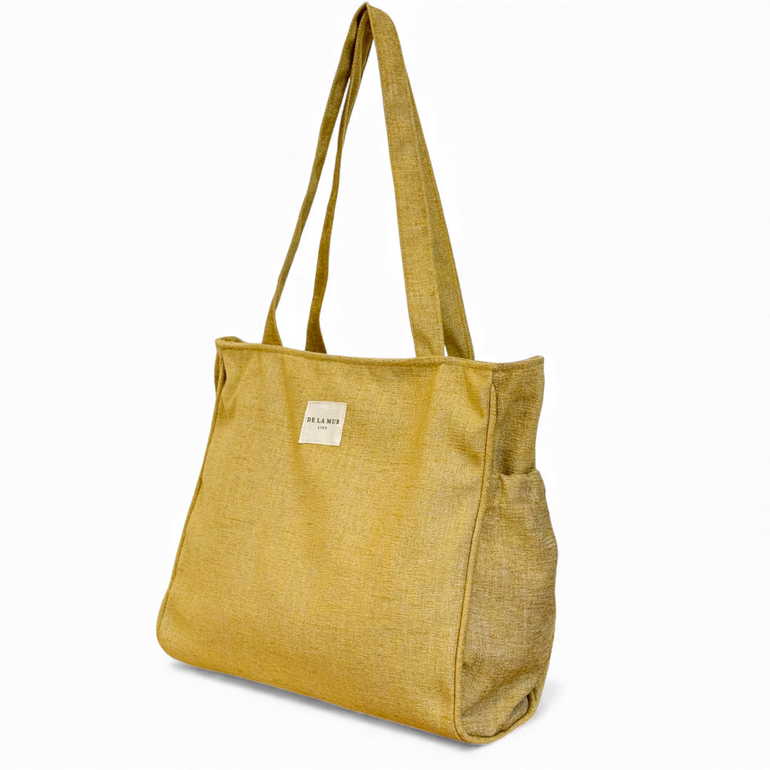 Bolsa Cremallera Ocre