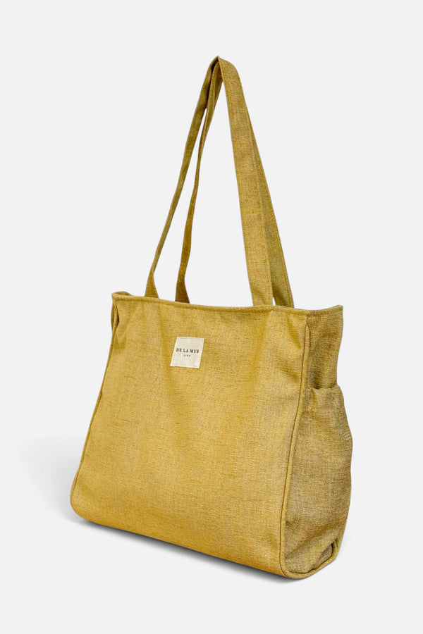 Bolsa Cremallera Ocre