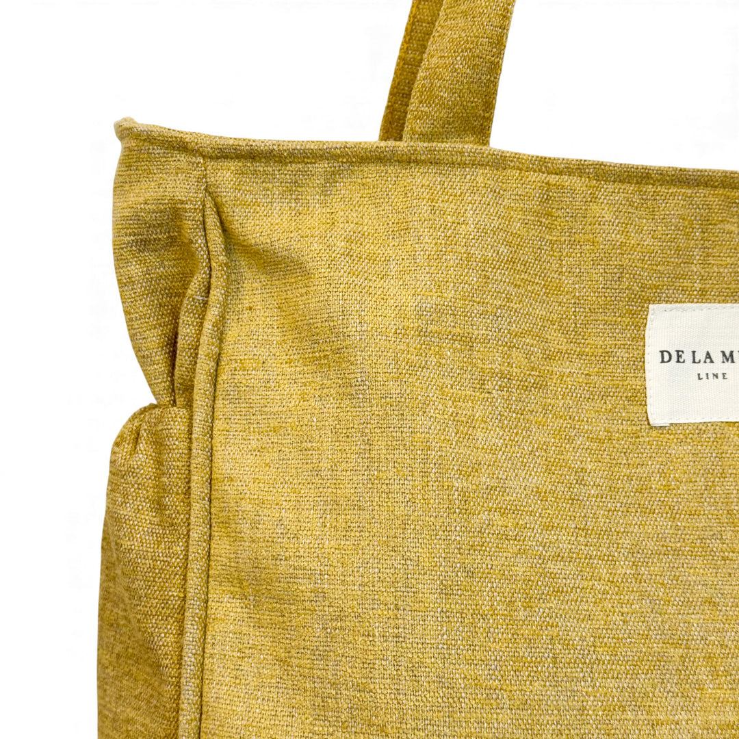 Bolsa Cremallera Ocre