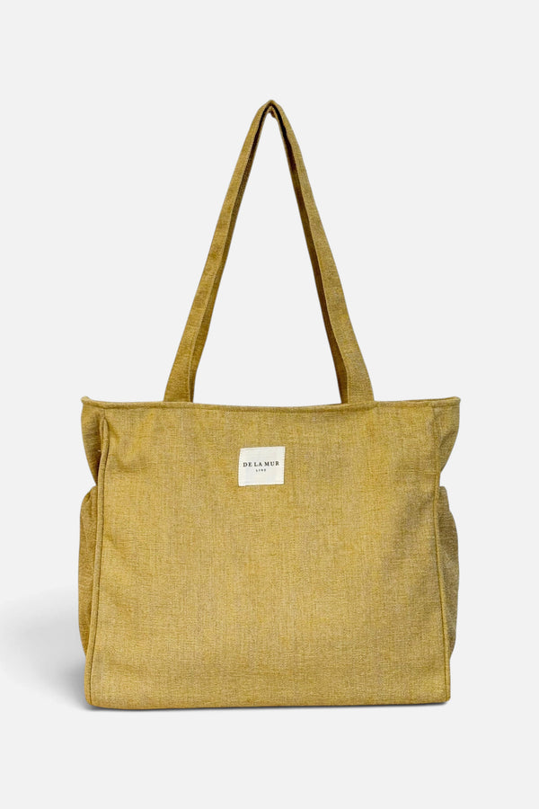 Bolsa Cremallera Ocre