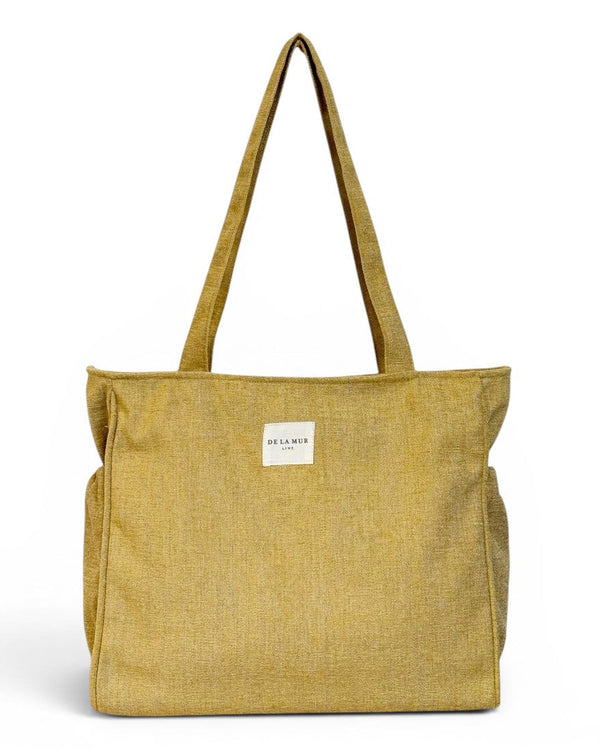 Bolsa Cremallera Ocre