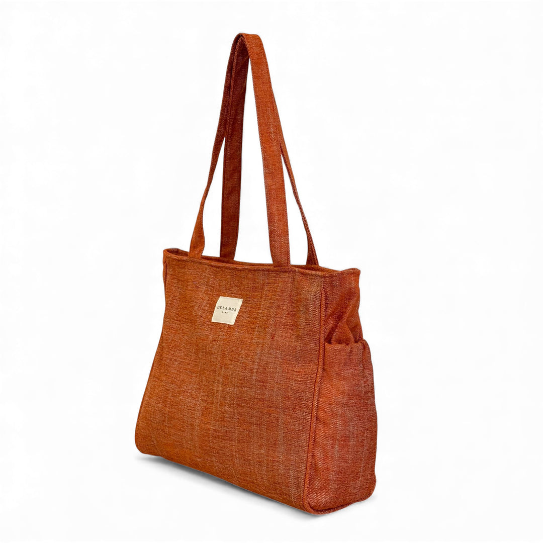 Bolsa Cremallera Teja