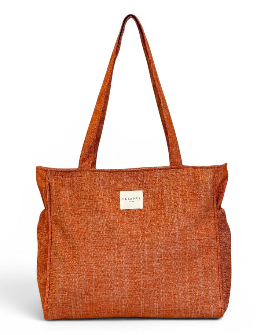 Bolsa Cremallera Teja