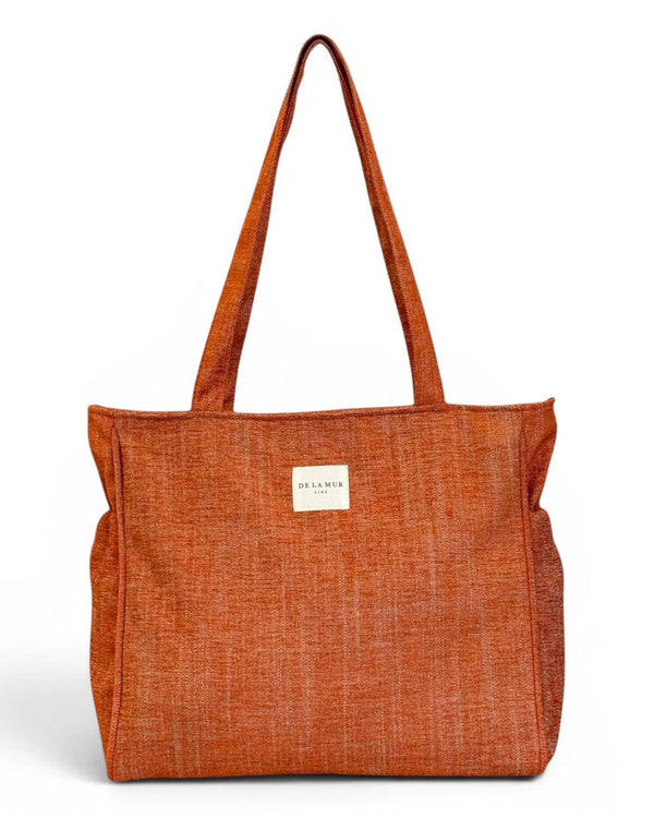 Bolsa Cremallera Teja