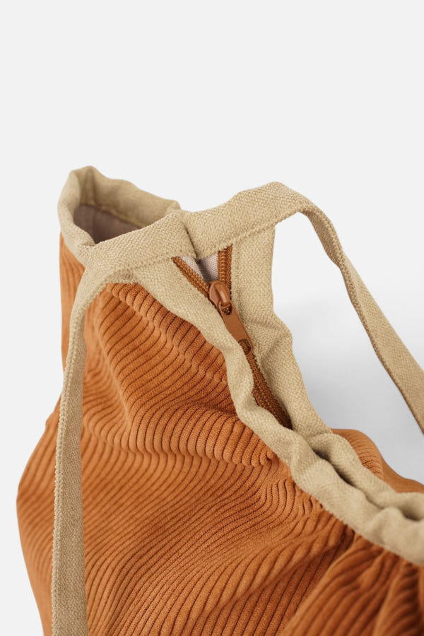 Bolsa Ribete Cremallera Barro