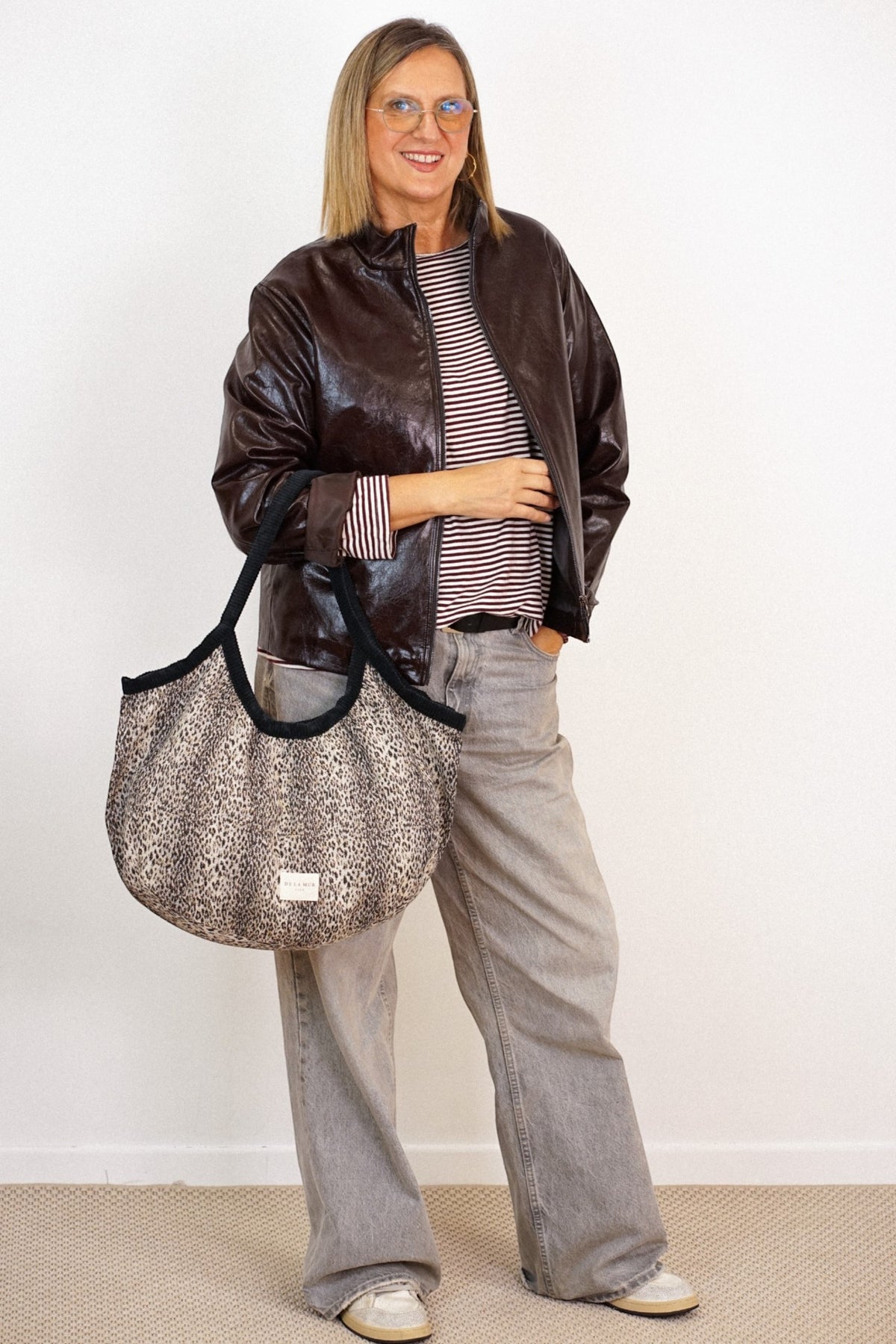 Bolsa Ribete Cremallera Leo