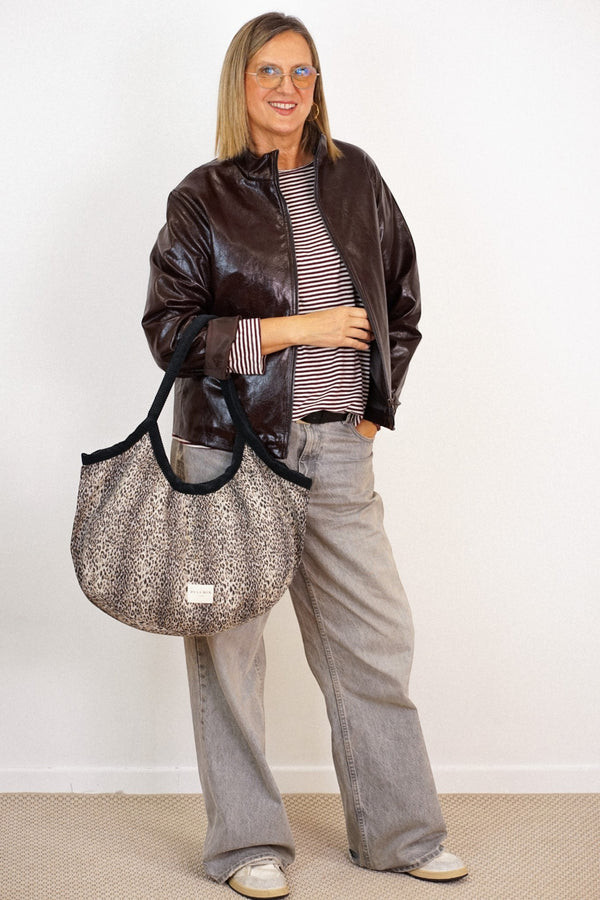 Bolsa Ribete Cremallera Leo