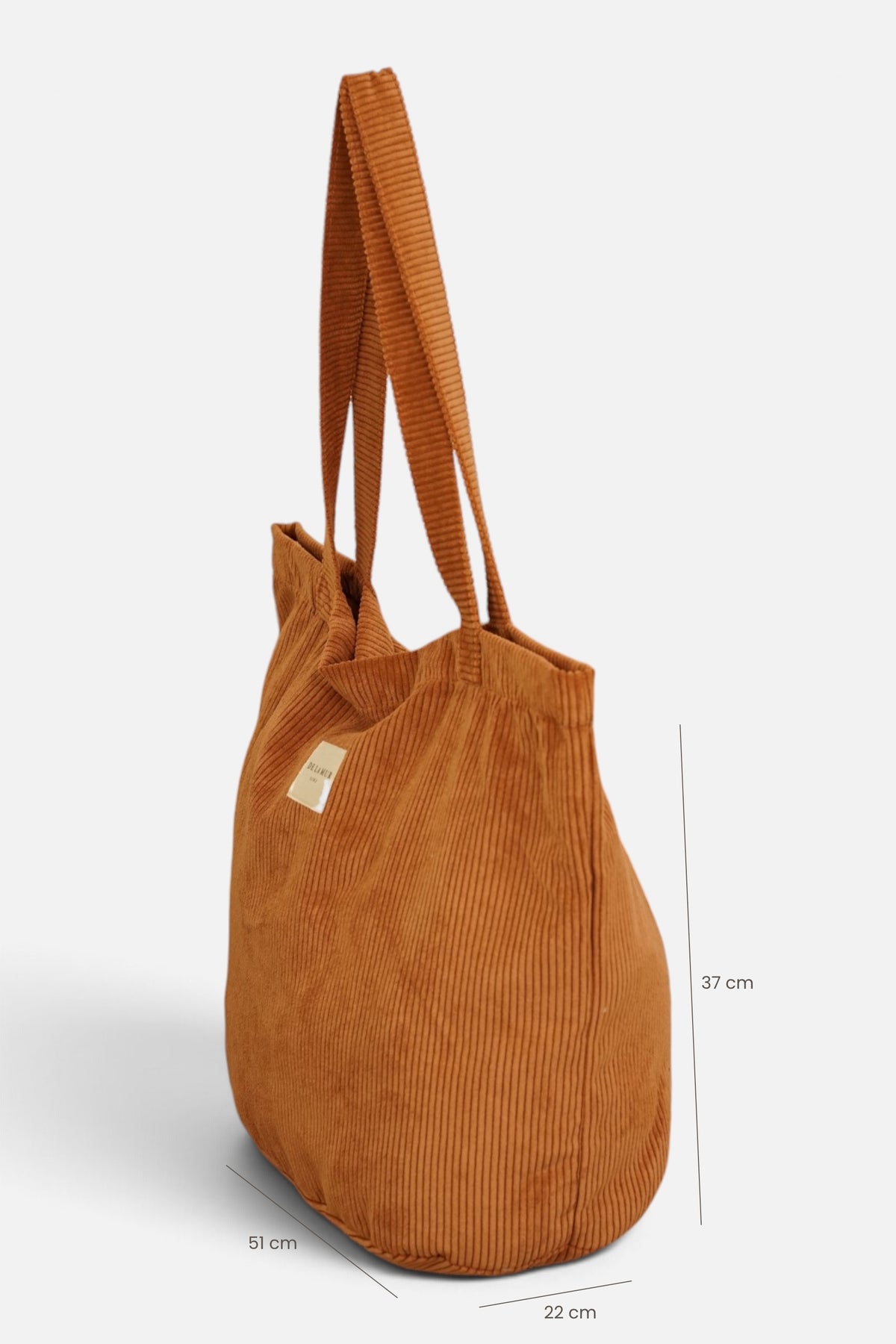 Bolsa Grande Cremallera Barro