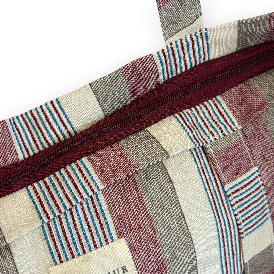 Bolsa Grande Cremallera Bosque