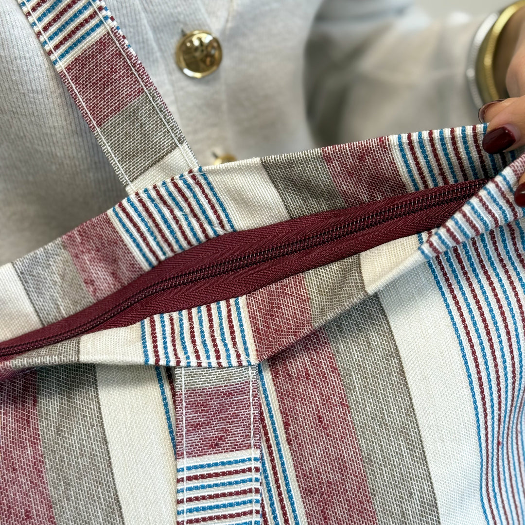 Bolsa Grande Cremallera Bosque