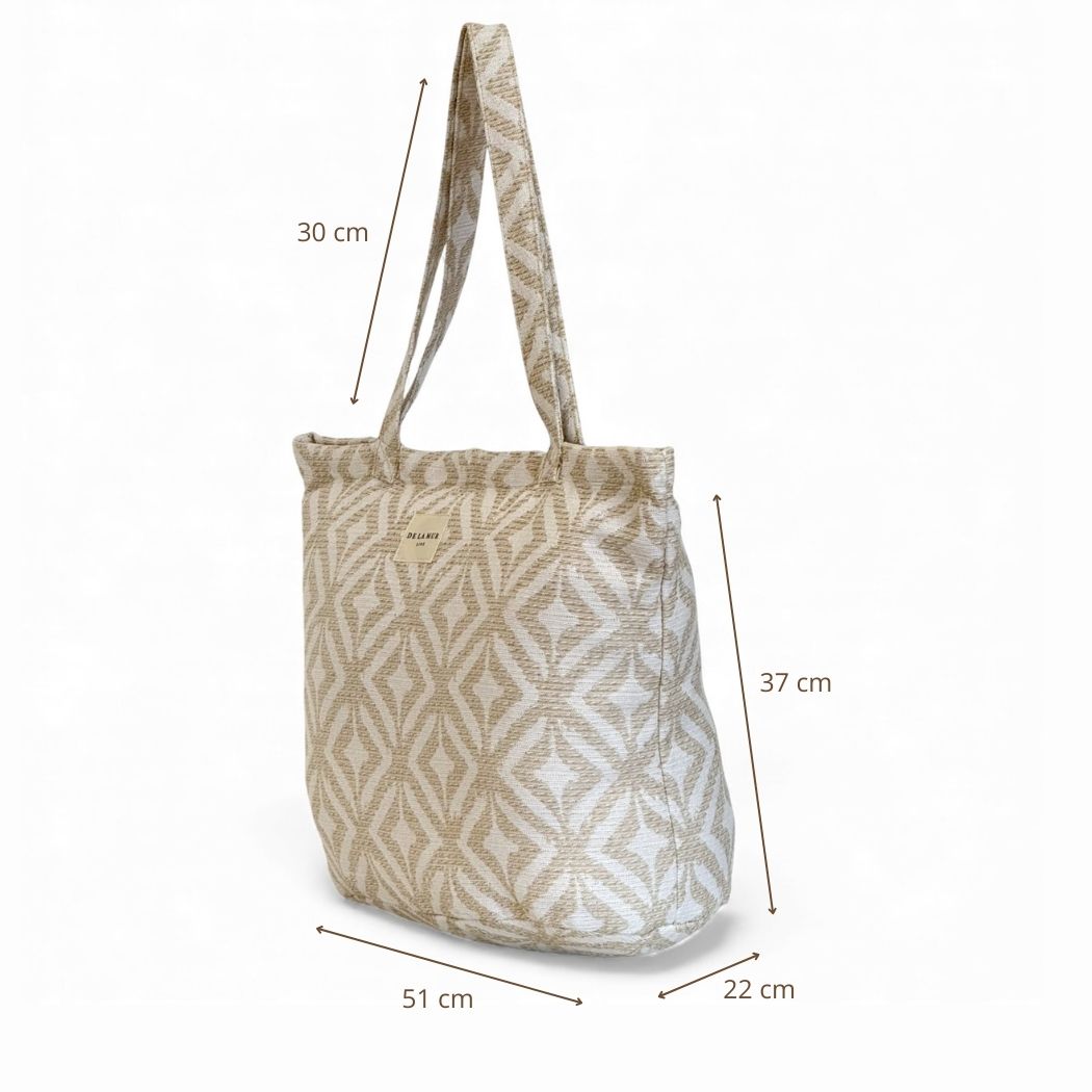 Bolsa Grande Cremallera Campo