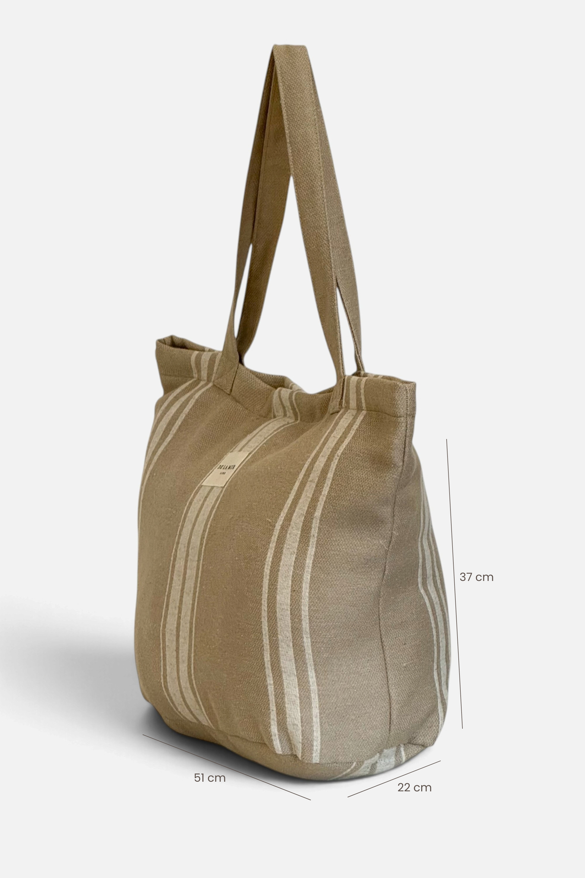 Große Tasche mit Reißverschluss Carre