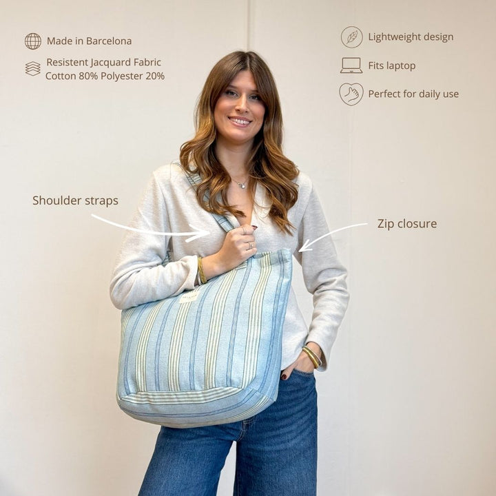 Bolsa Grande Cremallera Cata