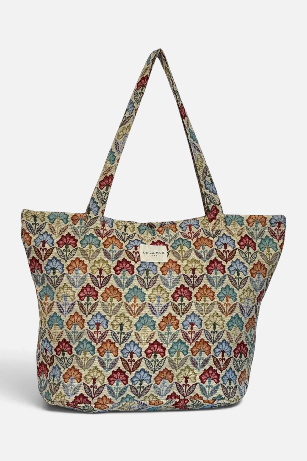 Bolsa Grande Cremallera Flora