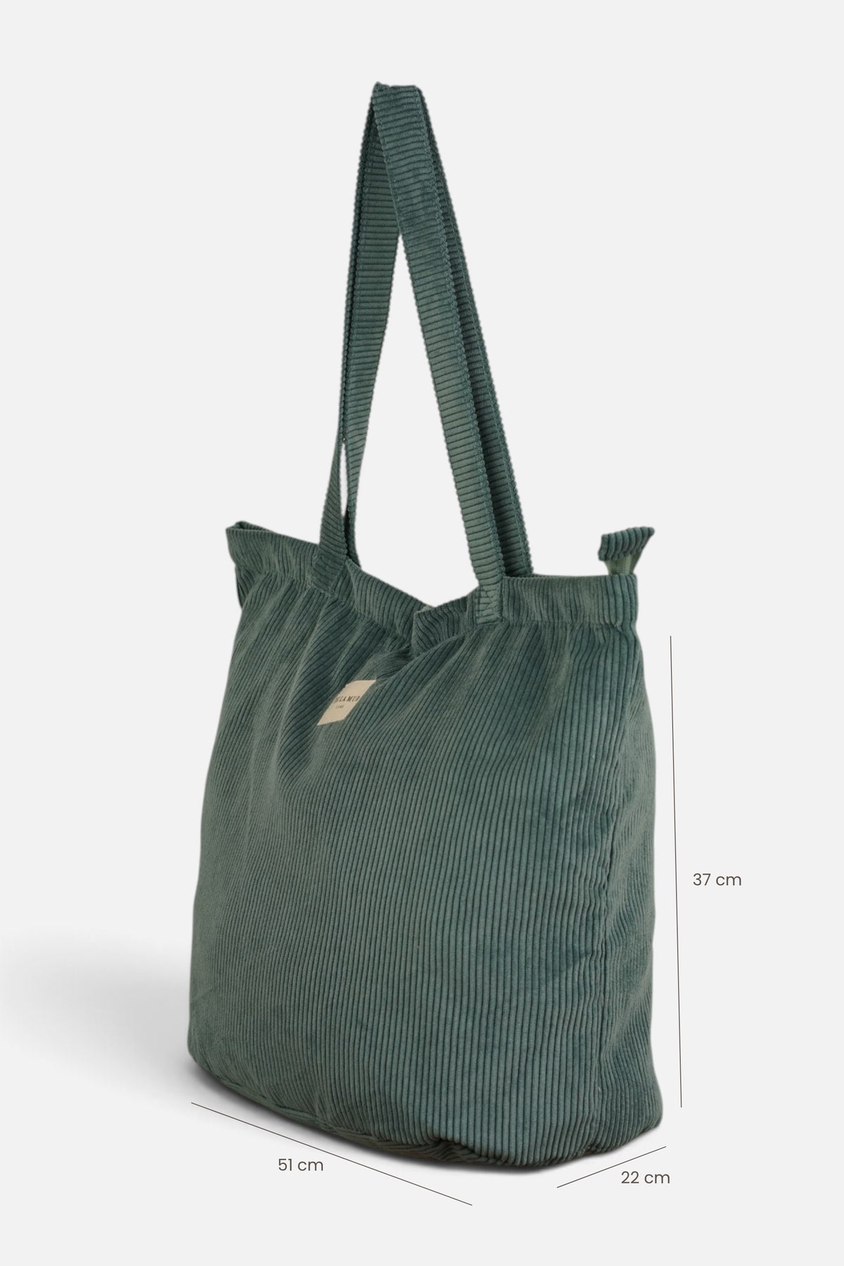 Bolsa Grande Cremallera Jade