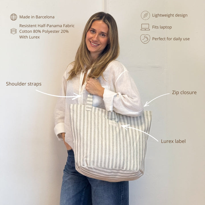 Bolsa Grande Cremallera Lugris