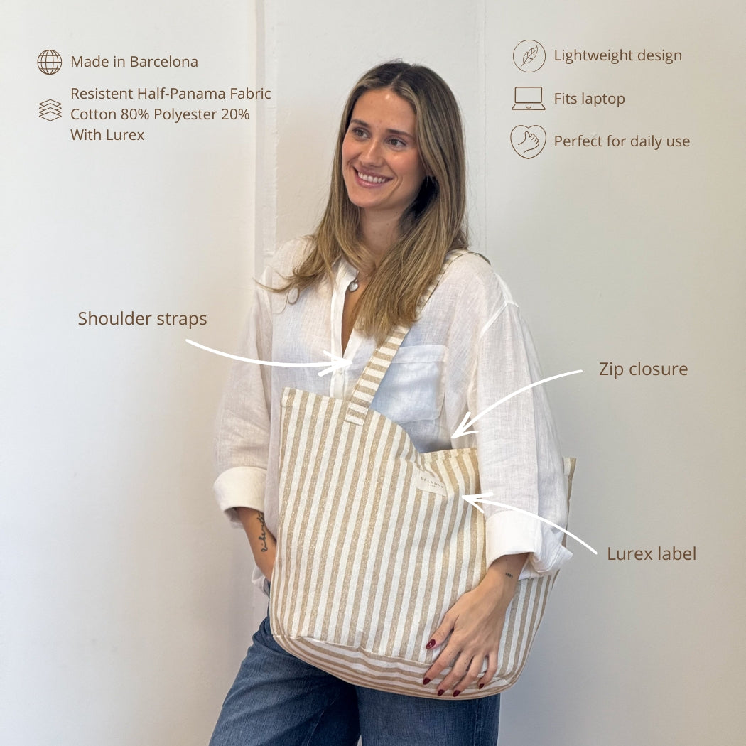 Bolsa Grande Cremallera Lumos