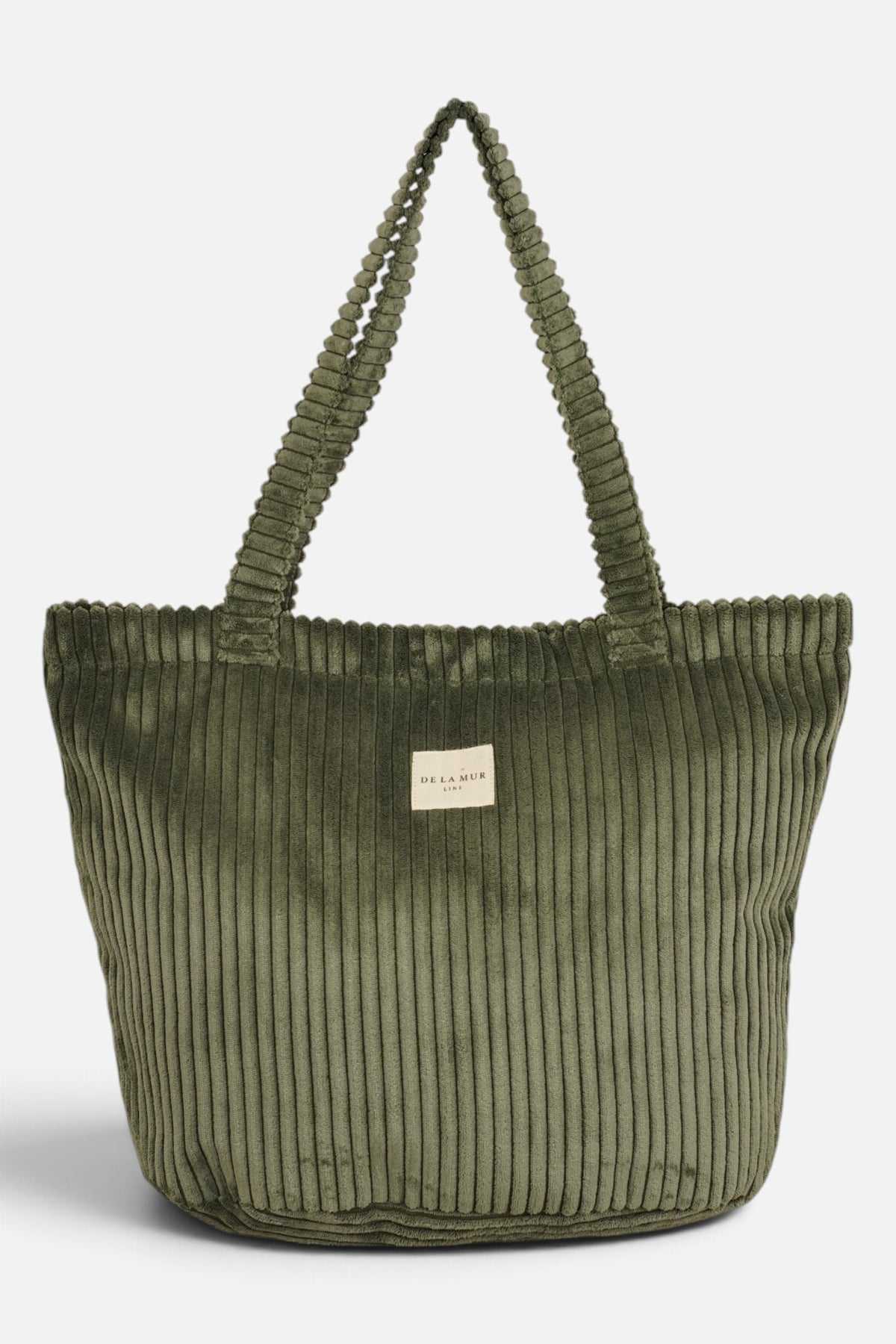 Bolsa Grande Cremallera Musgo