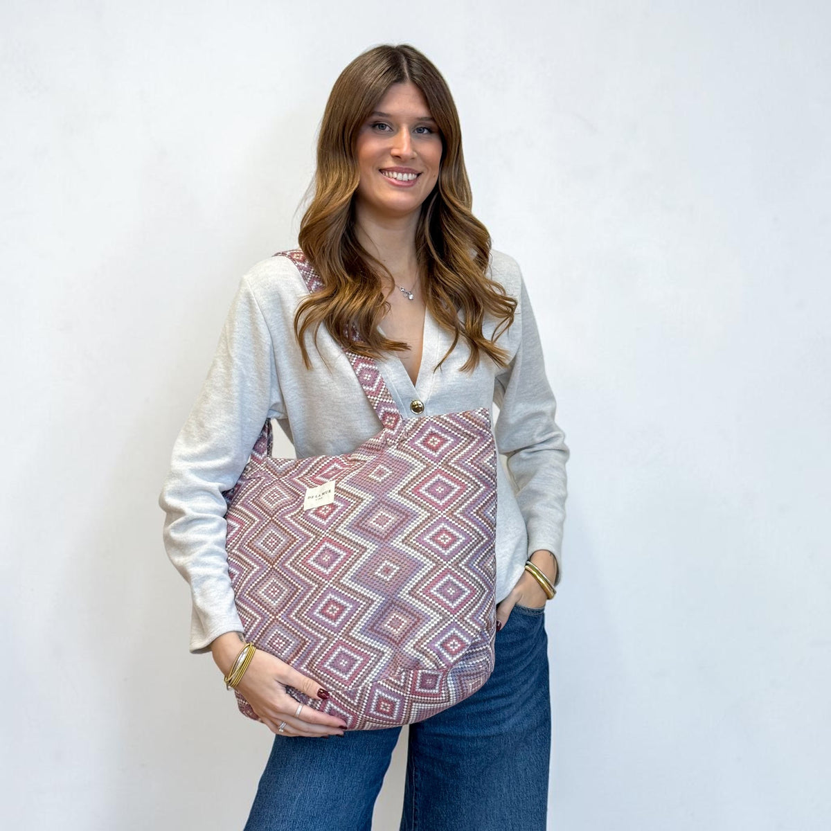 Bolsa Grande Cremallera Nana
