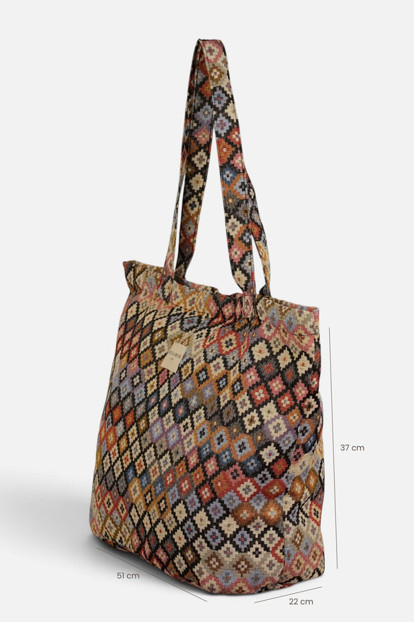 Large Zipper Tote
