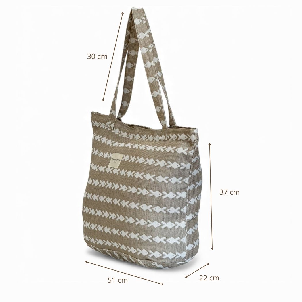 Bolsa Grande Cremallera Pesc