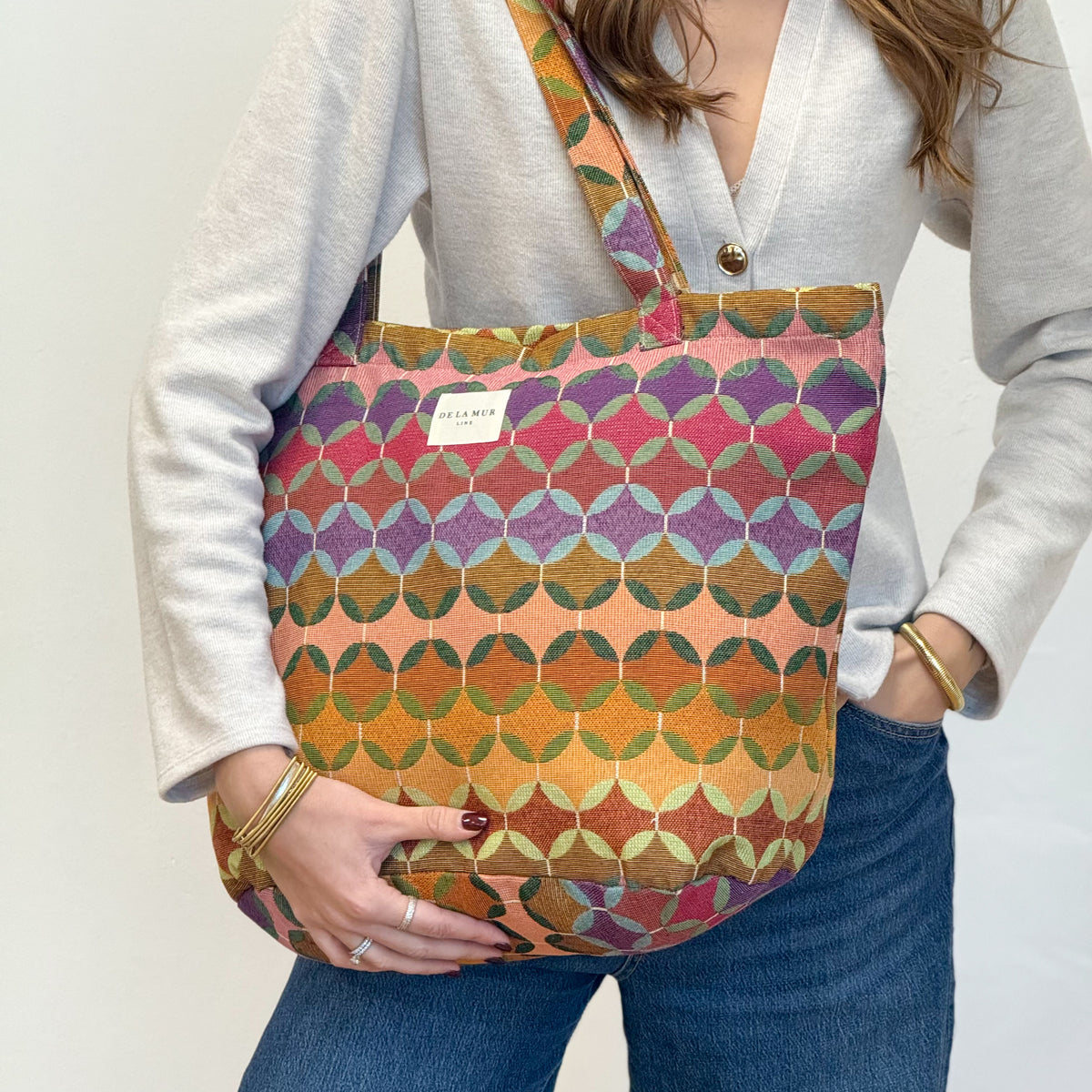 Bolsa Grande Cremallera Sal