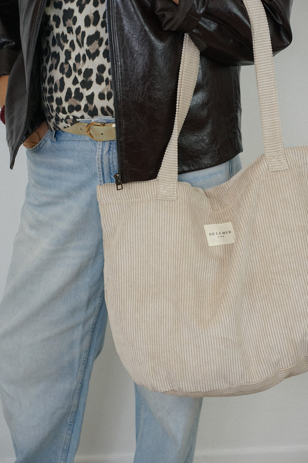 Bolsa Grande Cremallera Tofe