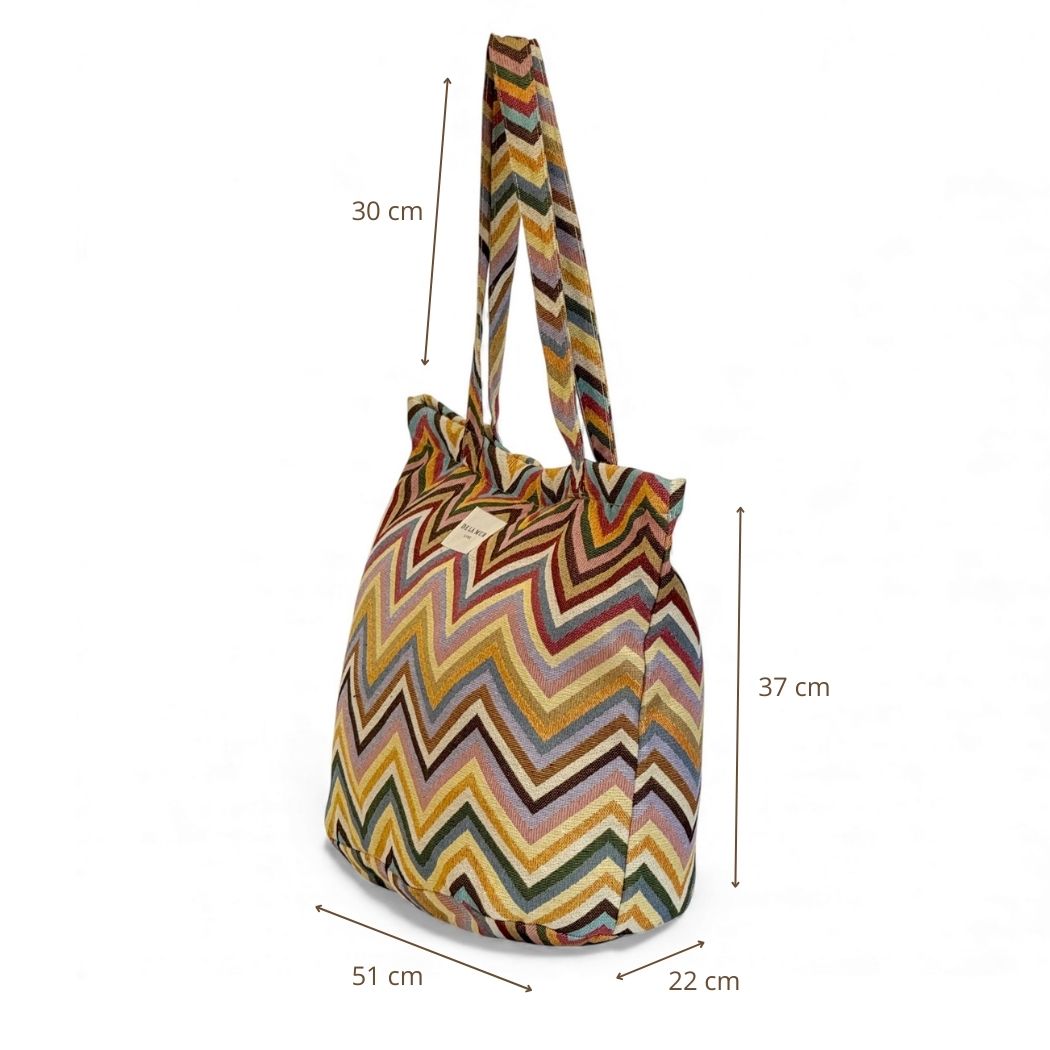 Bolsa Grande Cremallera Zaga